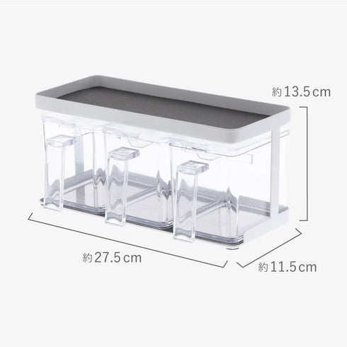調味料ストッカー&ラック タワー 3個セット.|s12